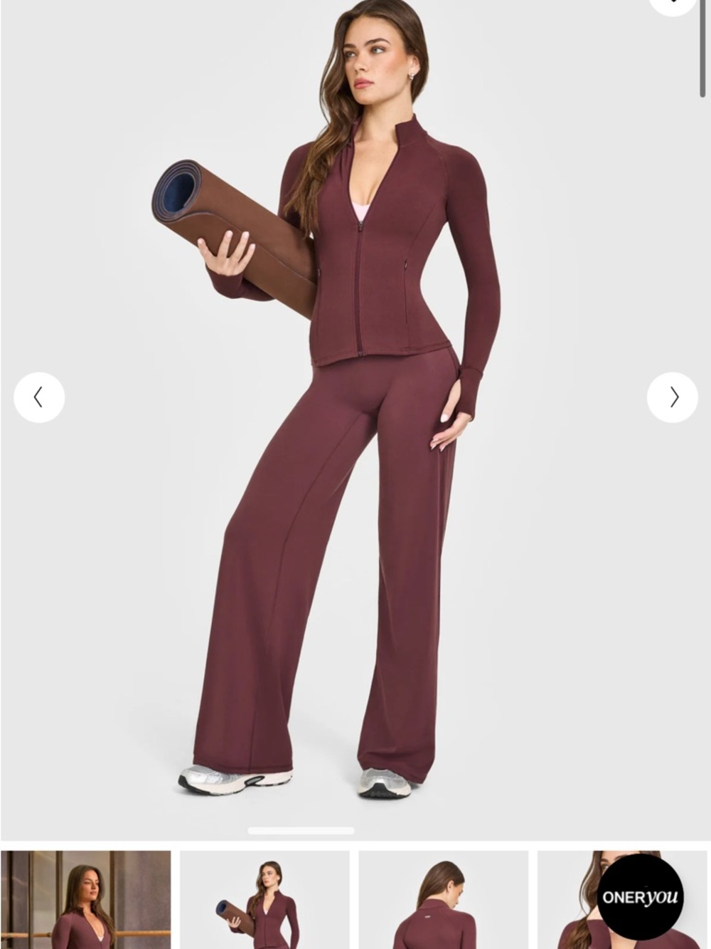ONER ACTIVE STRAIGHT LEG WIDE PANTS